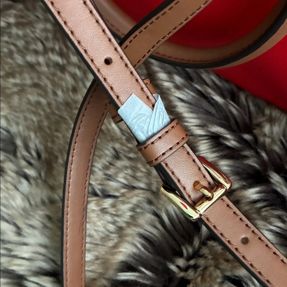 Michael Kors Scarlet and Brown Satchel/ shoulder strap bag - Picture 7 of 10